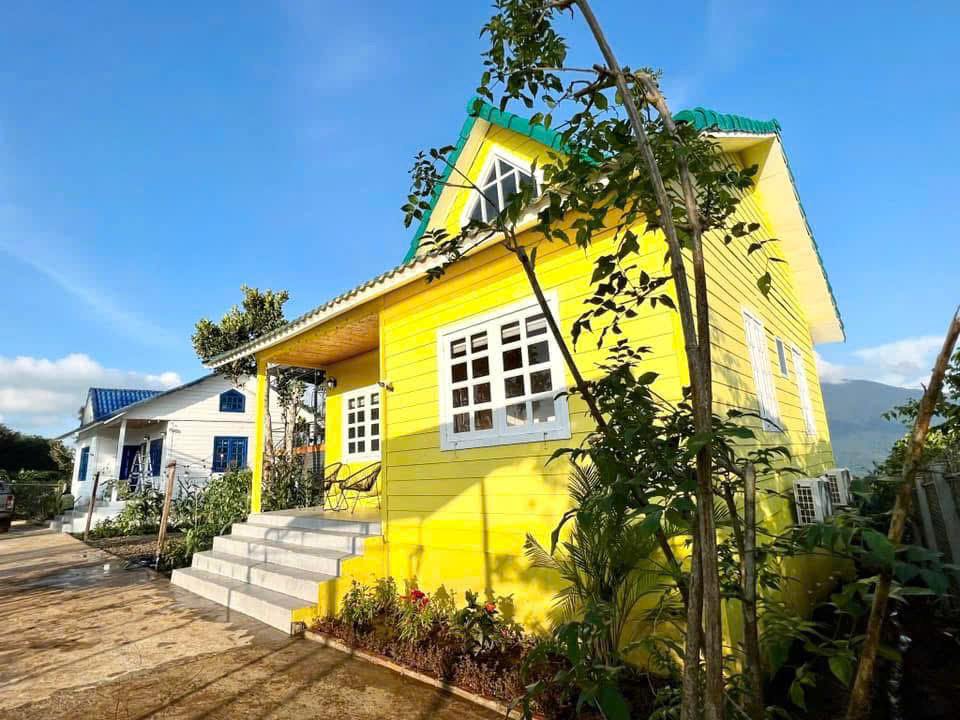 Toàn cảnh Tà Đùng Villa nhìn từ trên cao